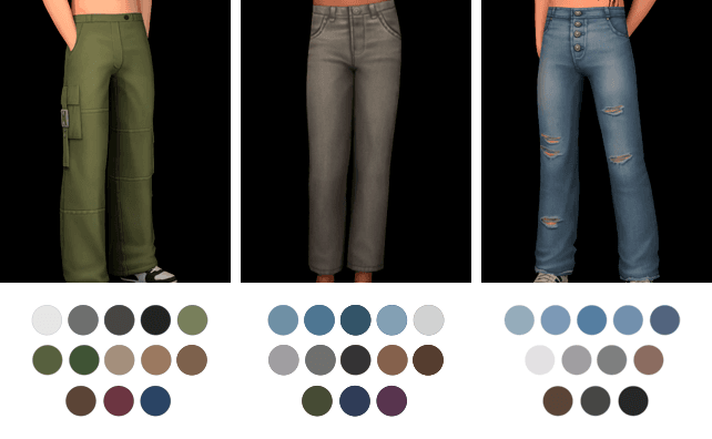 Галерея мода Мужские штаны Male Pants #1